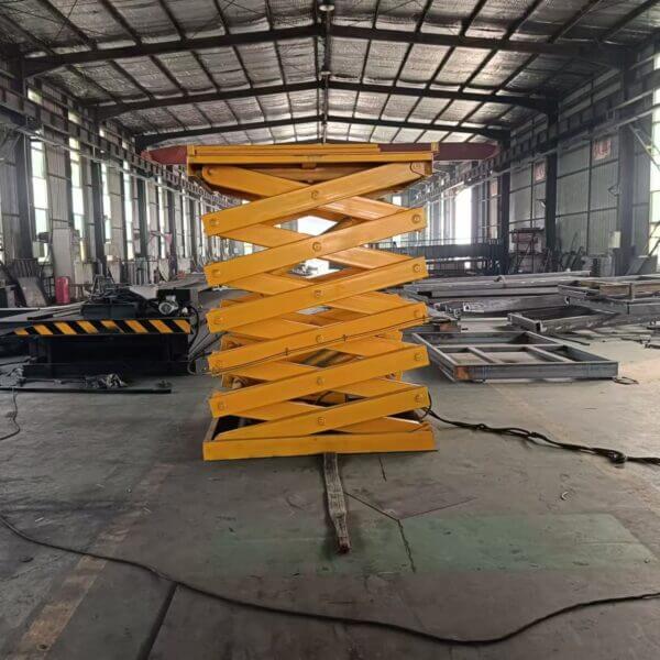 Custom High-Capacity Hydraulic Scissor Lift Table - Image 3