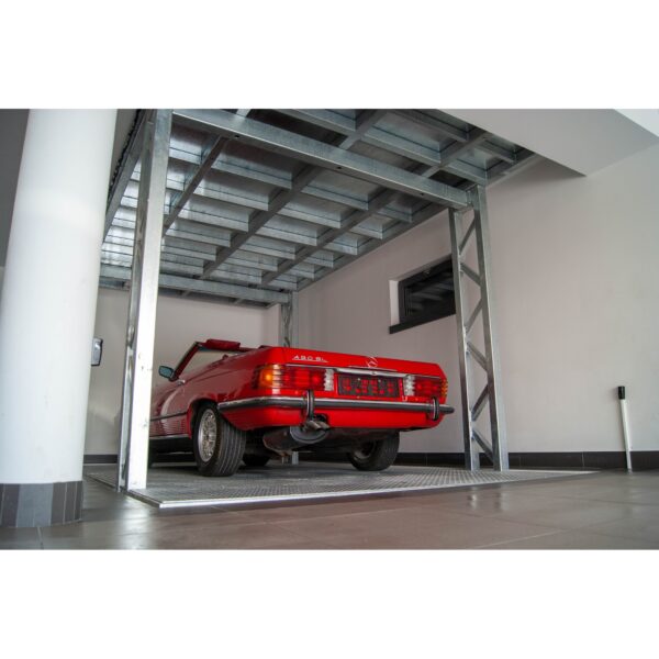 Custom Hydraulic Scissor Car Lift Platform for Garage and Building - Imagen 3
