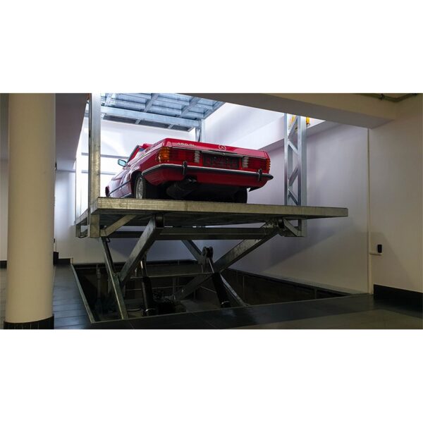 Custom Hydraulic Scissor Car Lift Platform for Garage and Building - Imagen 4