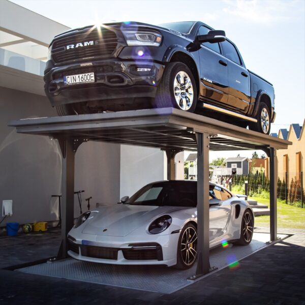 Custom Hydraulic Double-Deck Car Parking Lift - صورة Custom Hydraulic Double-Deck Car Parking Lift - صورة 6