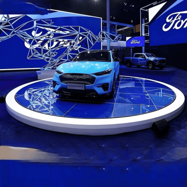 360-Degree Rotating Car Display Turntable for Showroom Use - Image 3