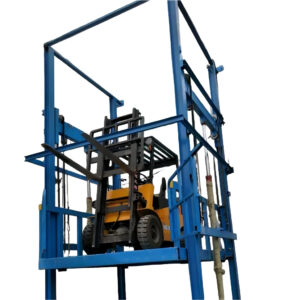 Custom Heavy-Duty Hydraulic Freight Elevator for Industrial Warehouses