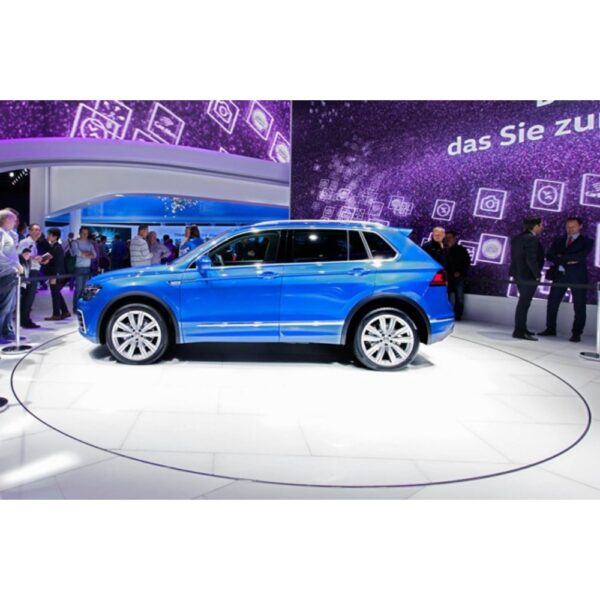 360-Degree Rotating Car Display Turntable Stage for Showroom Use - صورة 360-Degree Rotating Car Display Turntable Stage for Showroom Use - صورة 3