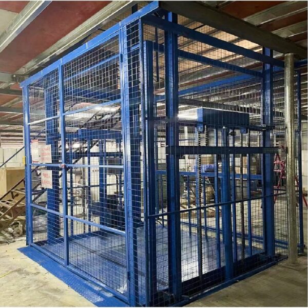 Custom Heavy-Duty Hydraulic Freight Elevator for Industrial Warehouses - صورة Custom Heavy-Duty Hydraulic Freight Elevator for Industrial Warehouses - صورة 9