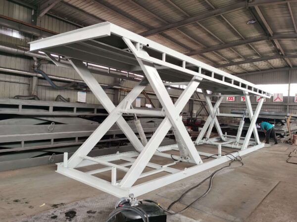 Custom Heavy Duty Double Scissor Lift Table for Industrial Loading and Unloading - Image 4